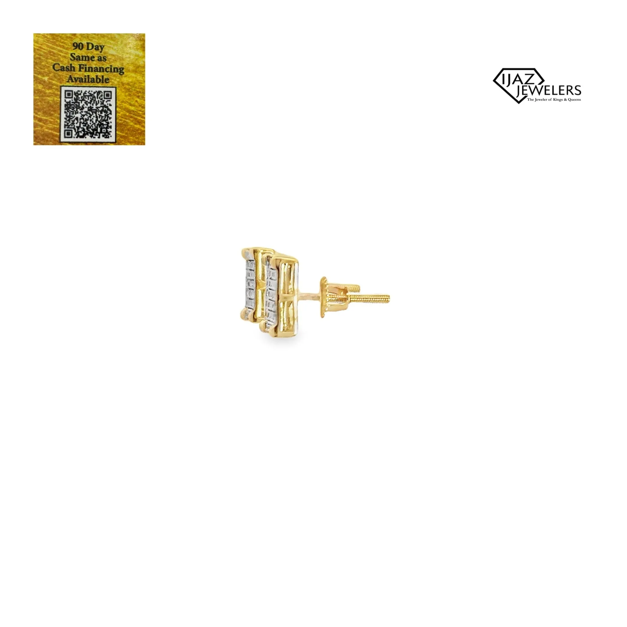 10K Gold 0.35 CTW Diamond Earrings