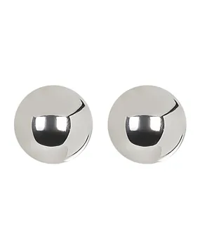 10mm Sterling Silver Bead Earrings by Sterling Forever