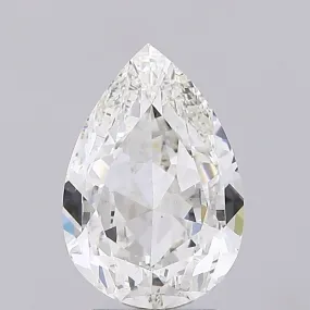 2.23 Carat Rose pear Lab Grown Diamond