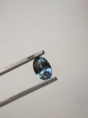 .93 CT OVAL BLUE SAPPHIRE