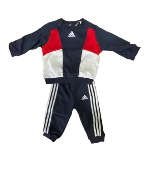 Adidas 3 stripes CB FT Jogger tracksuit HR5879 blue red white