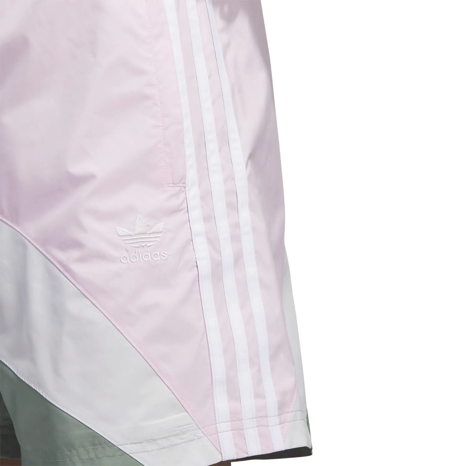 Adidas Originals Men Swirl Woven Shorts Pink C5550