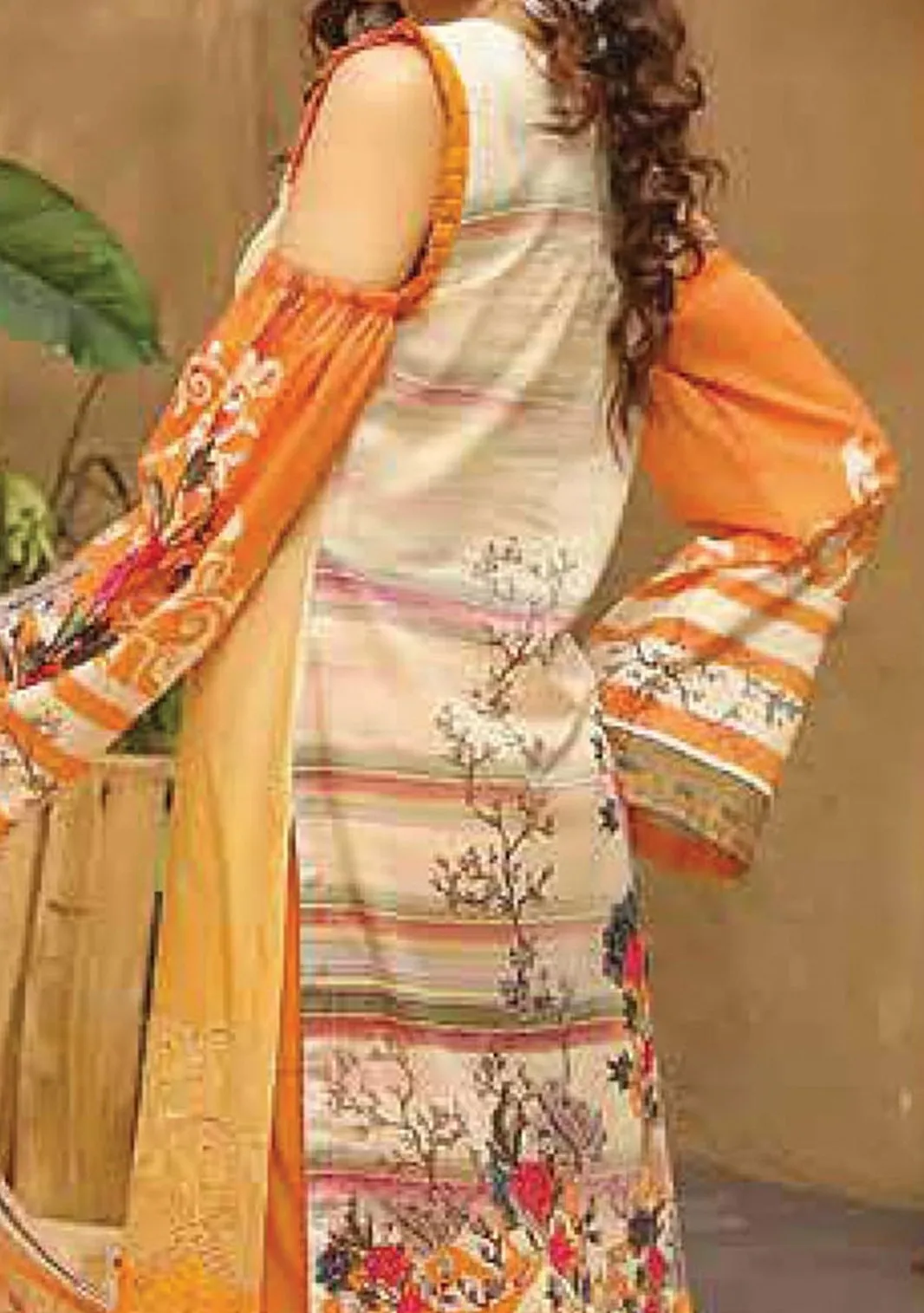 Afreen Riaz Arts Embroidered Pakistani Lawn Dress