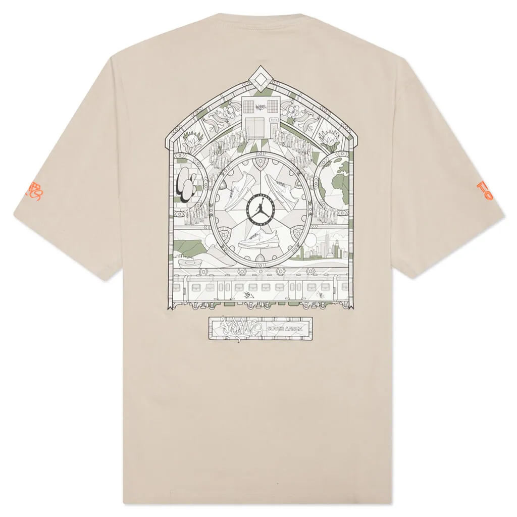 Air Jordan x Shelflife T-Shirt - Rattan/Total Orange