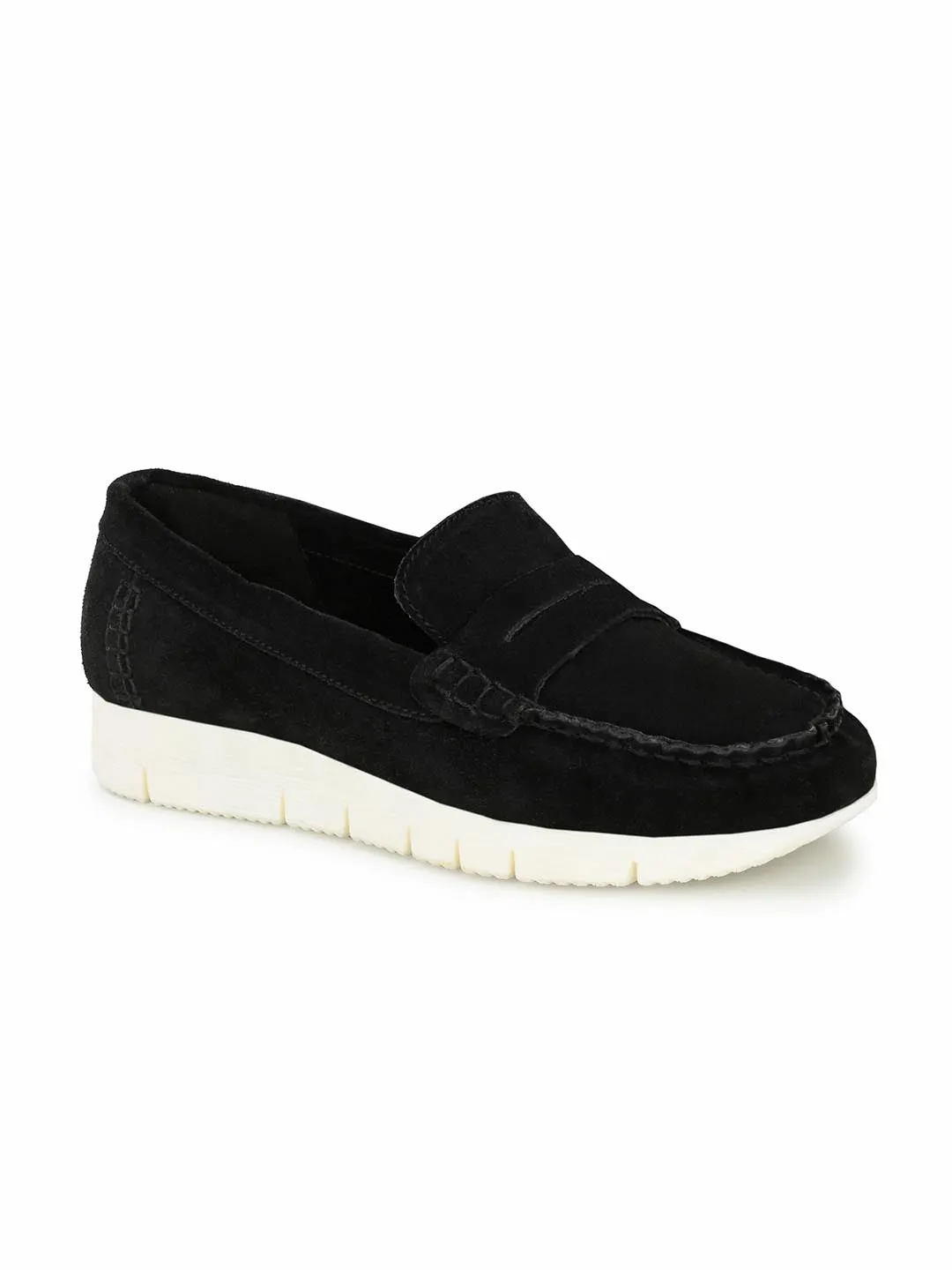 Alberto Torresi All Day Suede Thick Sole Loafer/ Sneaker for Women