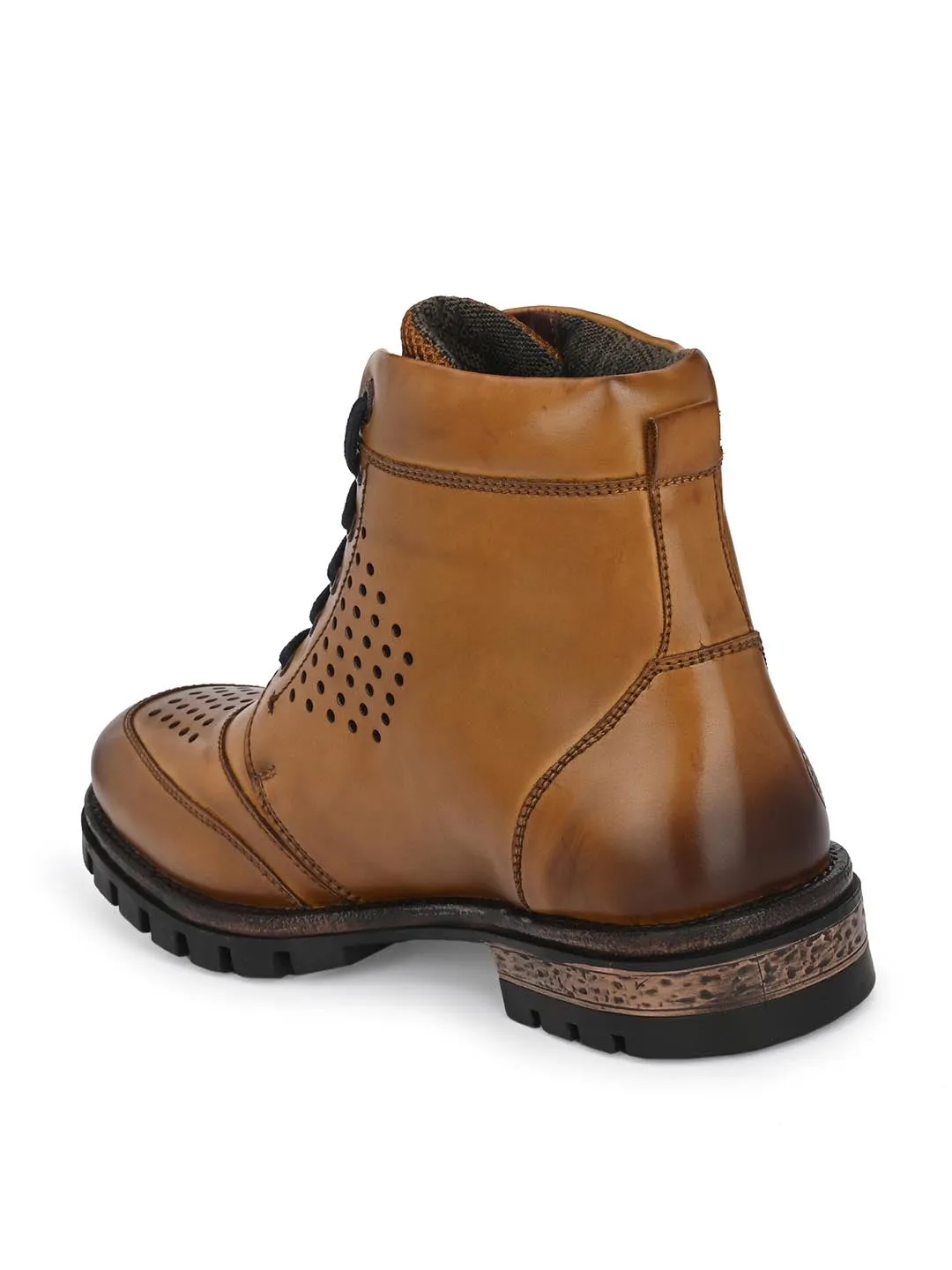 Albeto Torresi Ankel Higth Lace Up Boot For Men