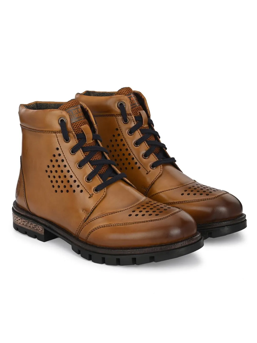 Albeto Torresi Ankel Higth Lace Up Boot For Men