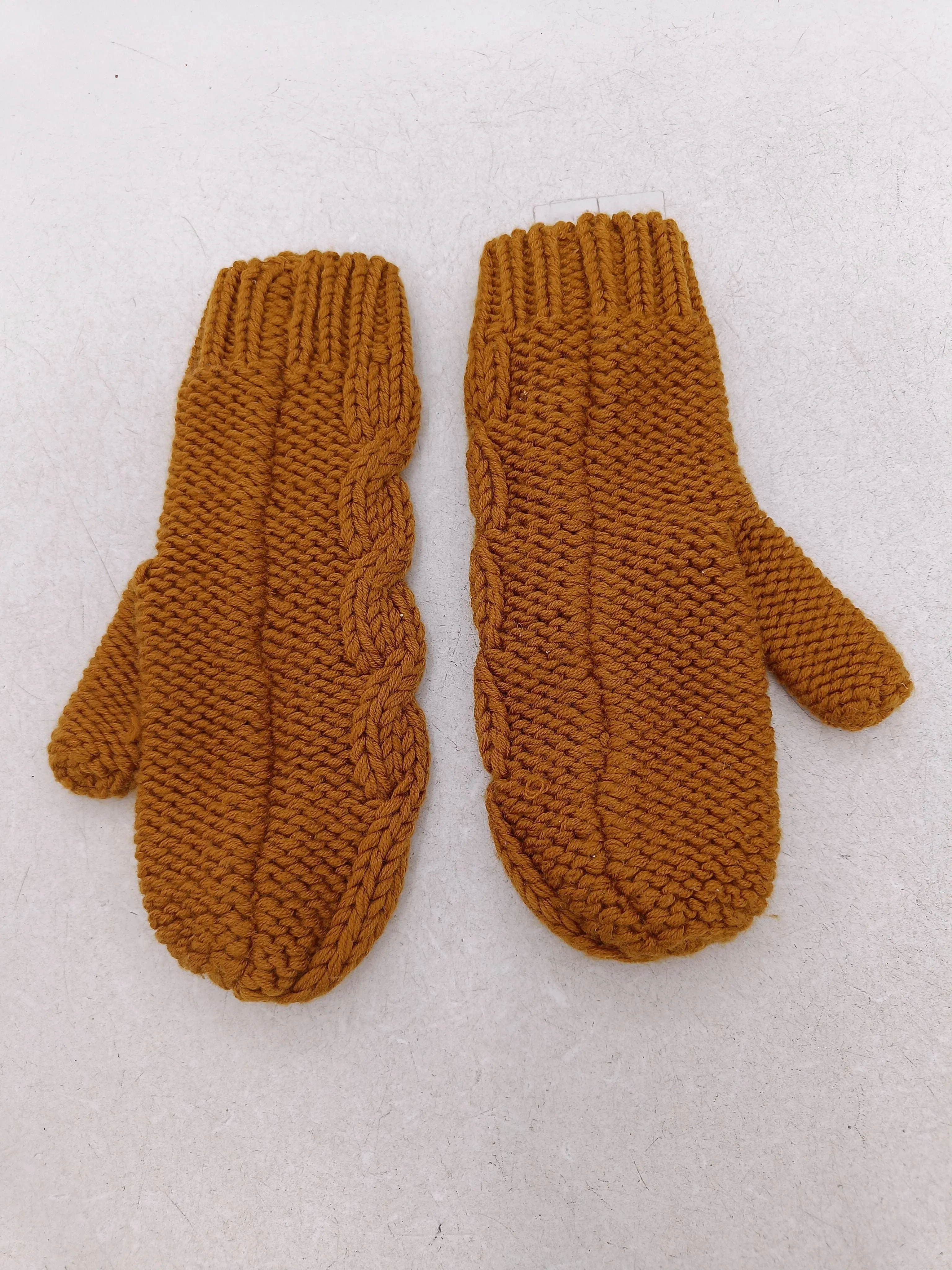 & Other Stories Women's Gloves Yellow 100% Wool