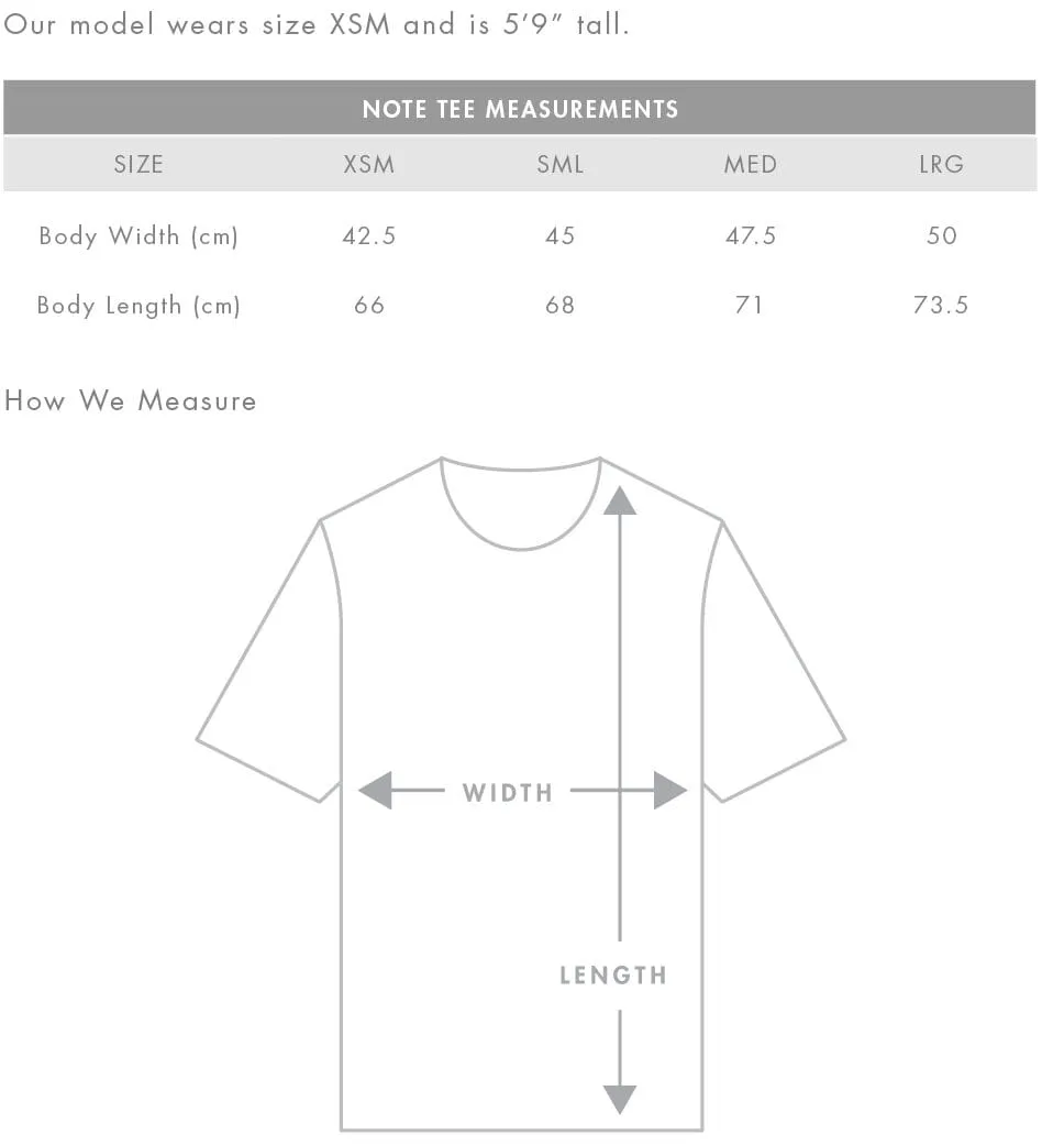 As Colour Women's note tee 4019