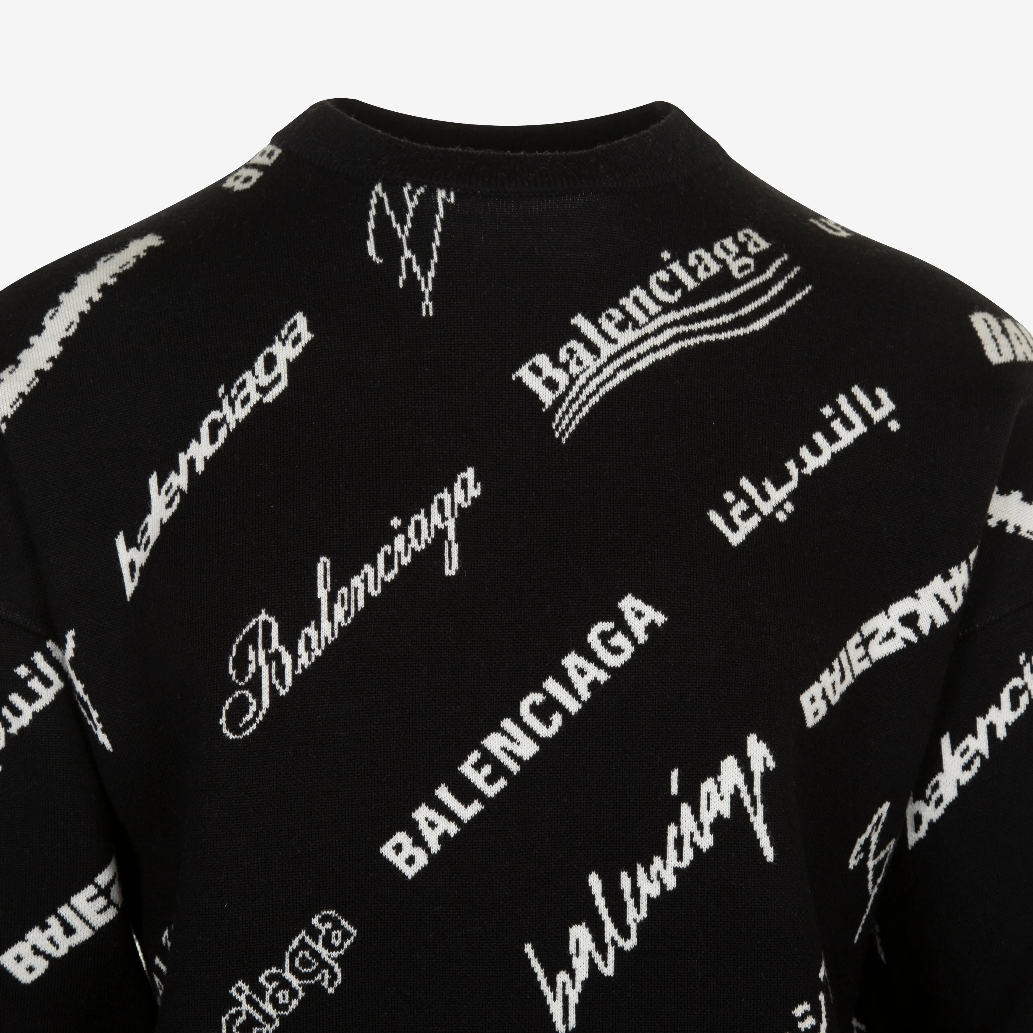 Balenciaga Multi Logo Knitwear