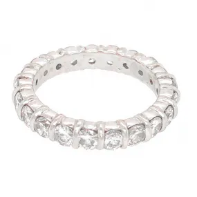 Bar-Set Diamond Eternity Band