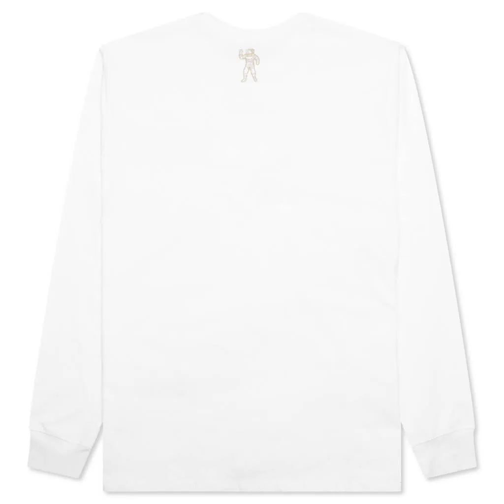 BB Arch L/S Tee - White