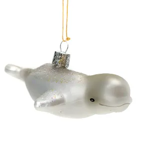 Beluga Whale Ornament