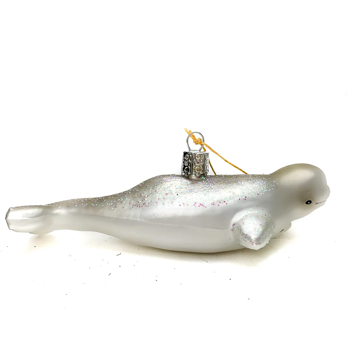 Beluga Whale Ornament