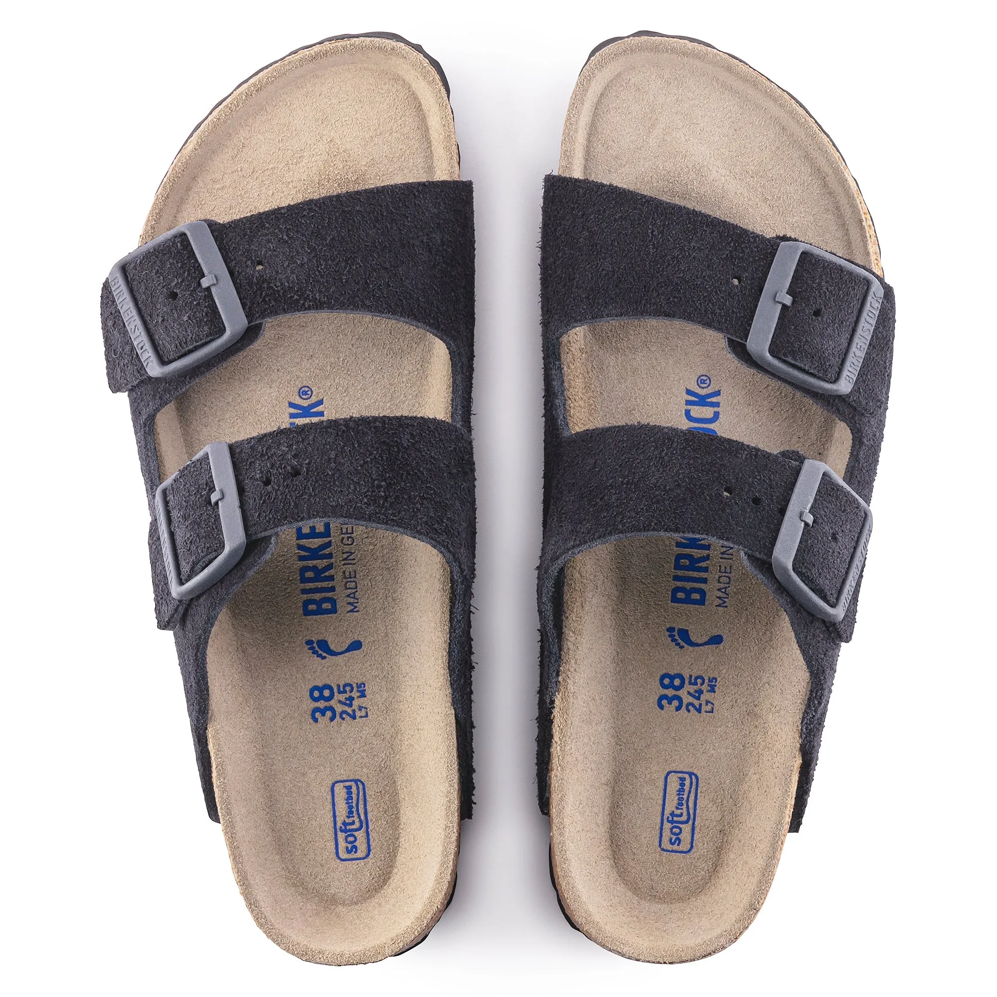 Birkenstock Arizona Suede Soft Footbed