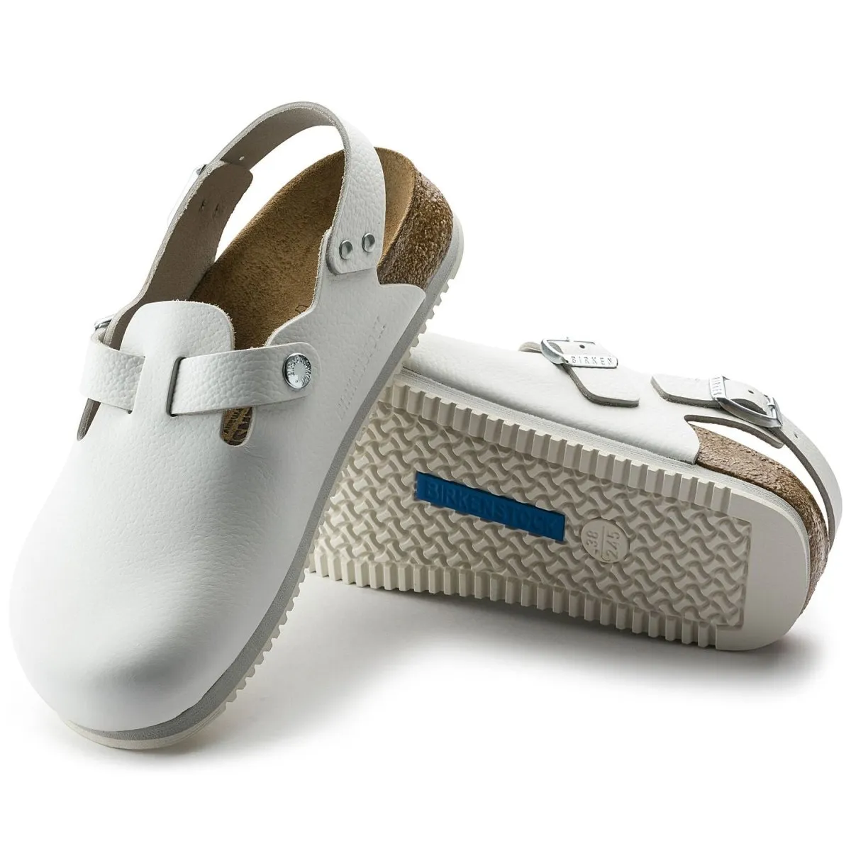 Birkenstock Women's Tokio Super Grip White Leather