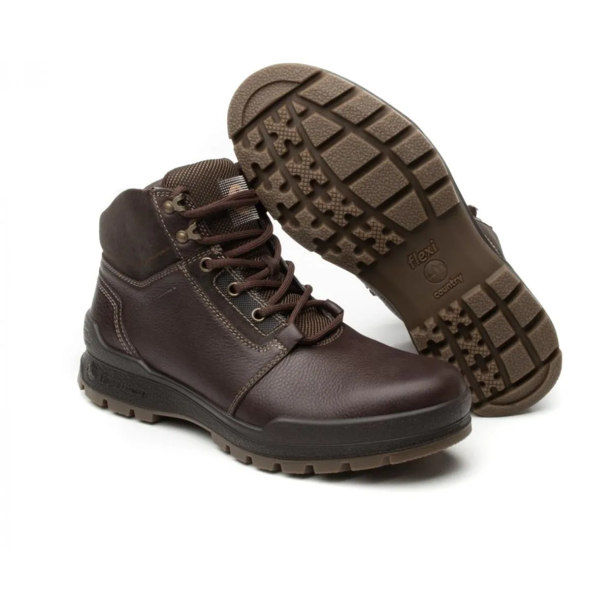 Bota Botín Flexi Hombre Outdoor Piel Casual