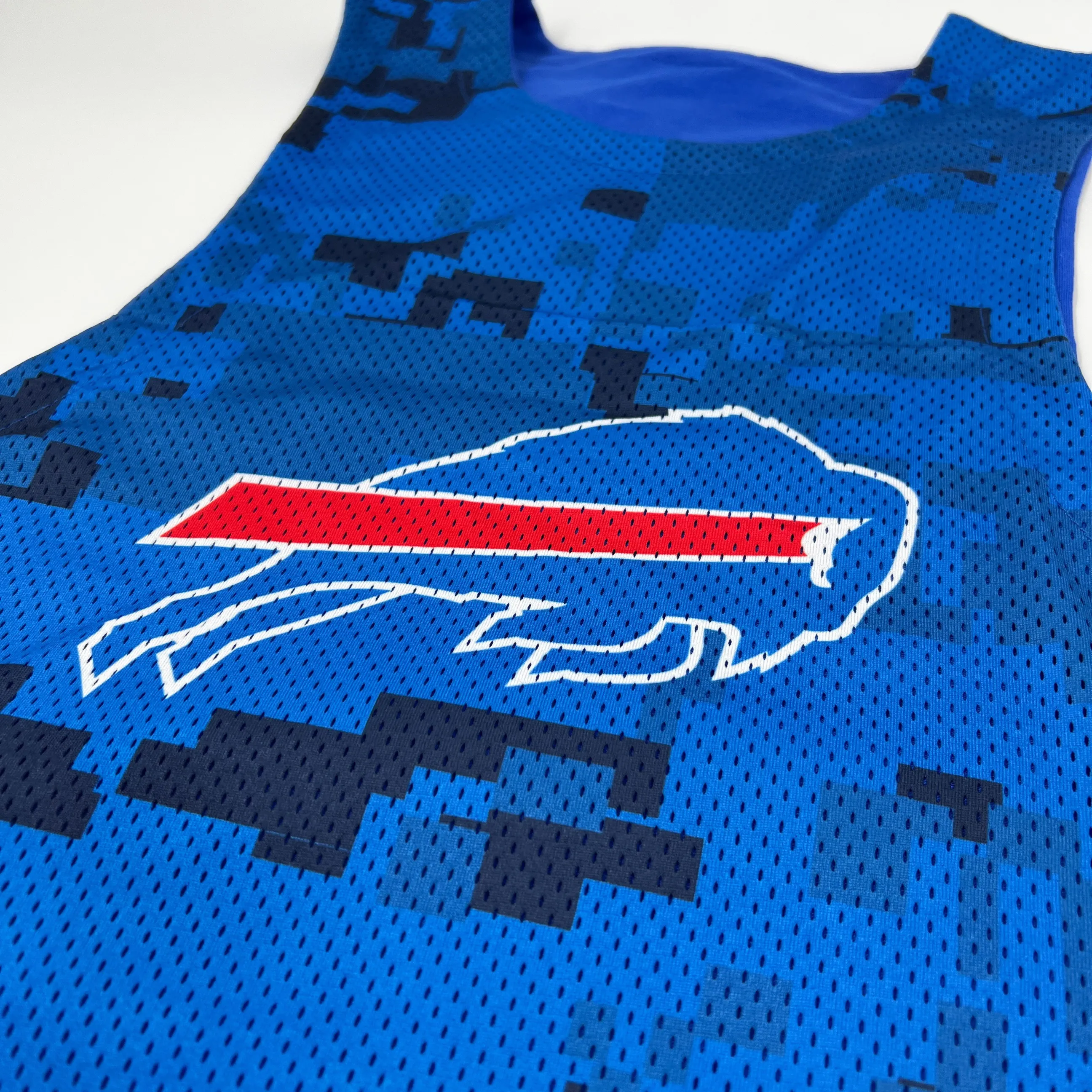 Buffalo Bills Royal & Mesh Reversible Muscle Tank Top