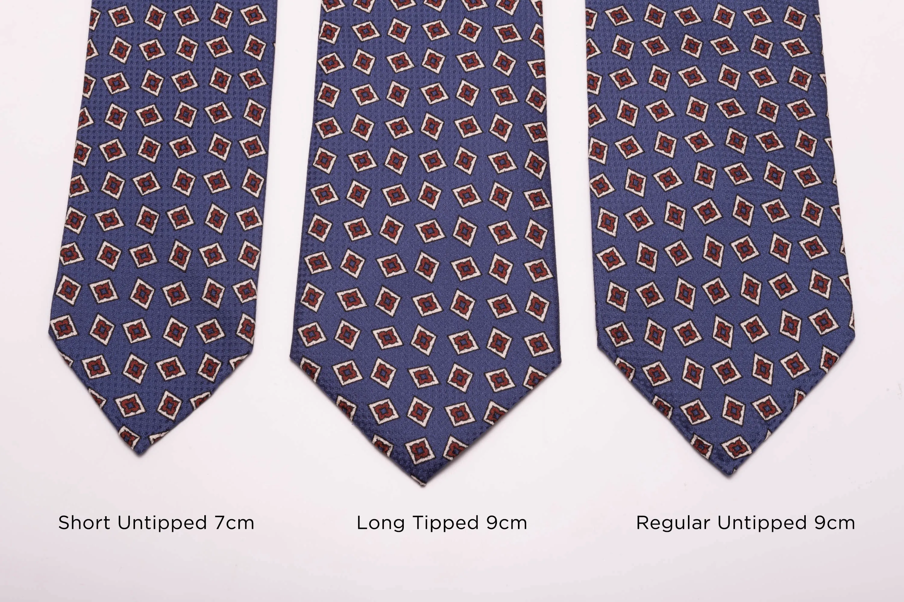 Butcher Blue Jacquard Woven Tie