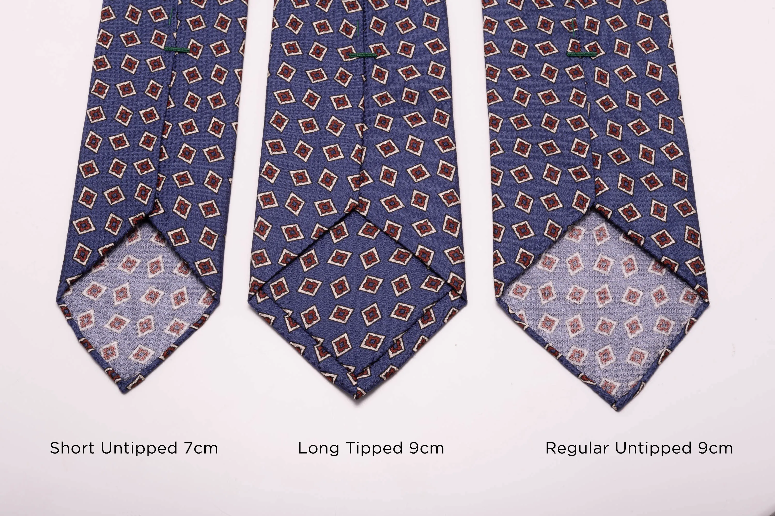 Butcher Blue Jacquard Woven Tie