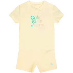 Calvin Klein Wave T-Shirt/Short Set Baby