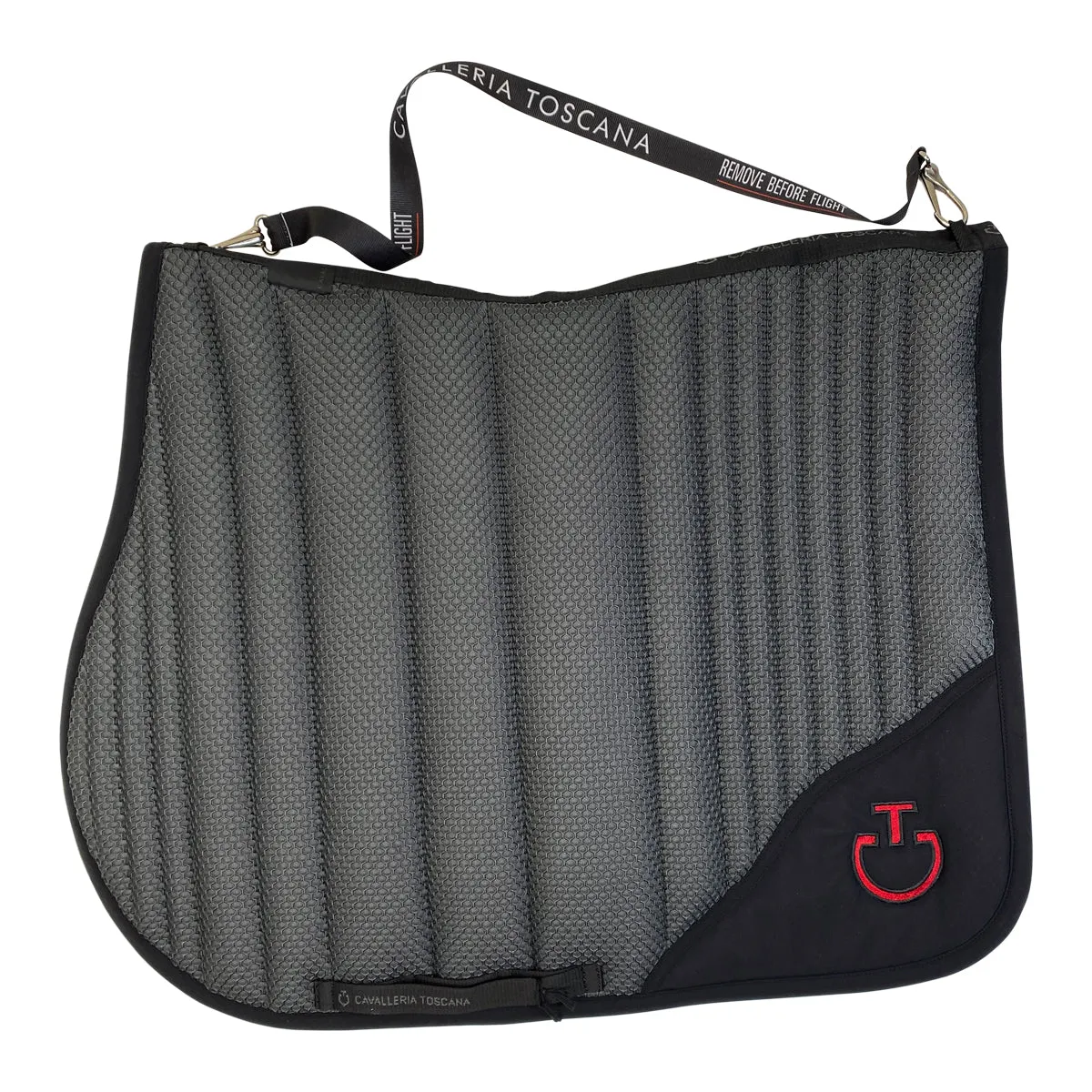 Cavalleria Toscana 'Air' Jump Pad in Grey & Black