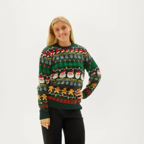 Christmas Sweater with a Vibe - Dame