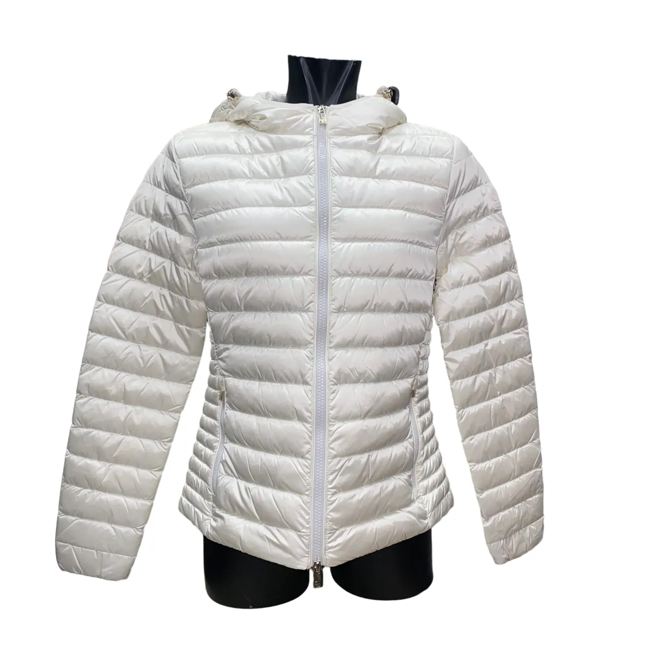 Ciesse Piumini women's jacket with hood Carrie 205CFWJ00178 ivory