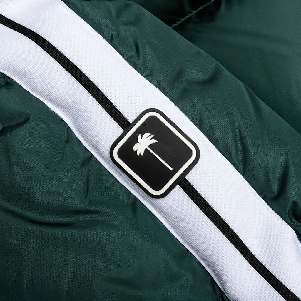 Classic Track Down Jacket - Green/White