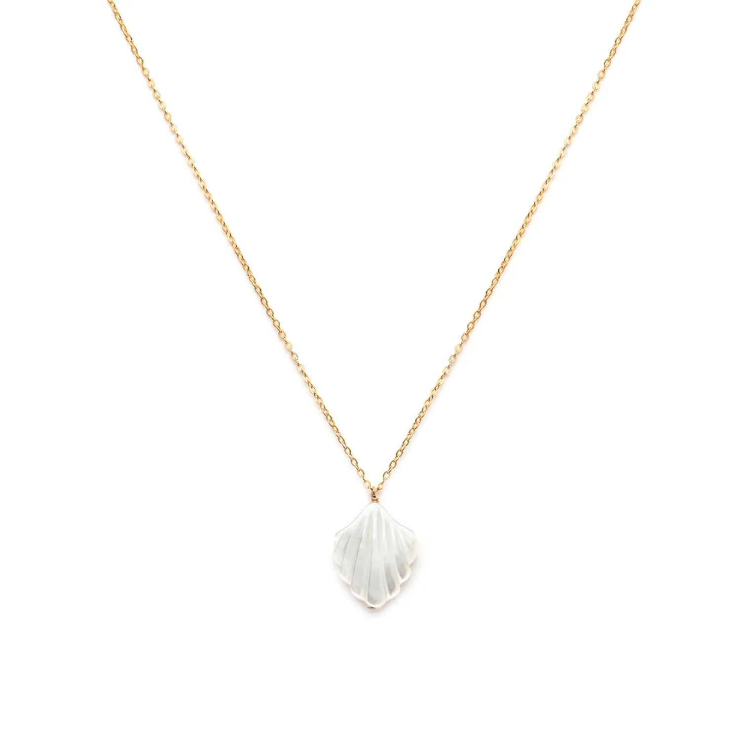 Coquille Necklace | Pearl