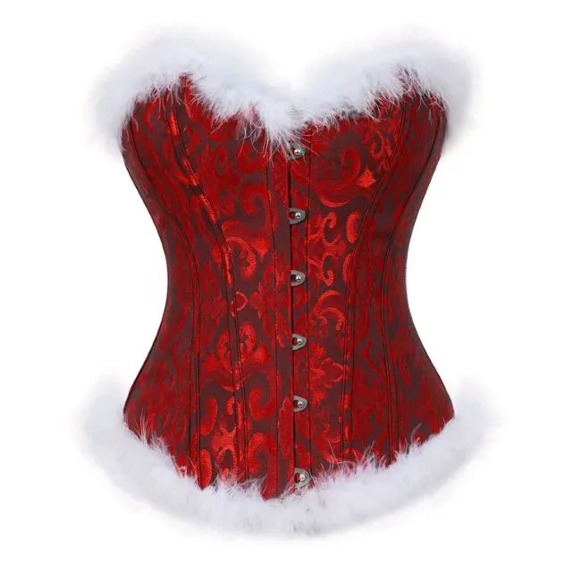 Corset Drag Noel (Dark red)