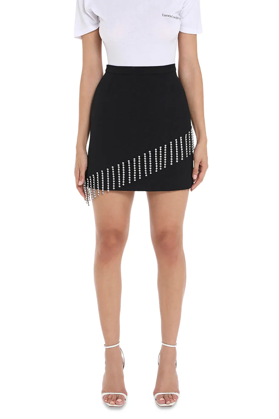 Crystal Cupchain Mini Skirt