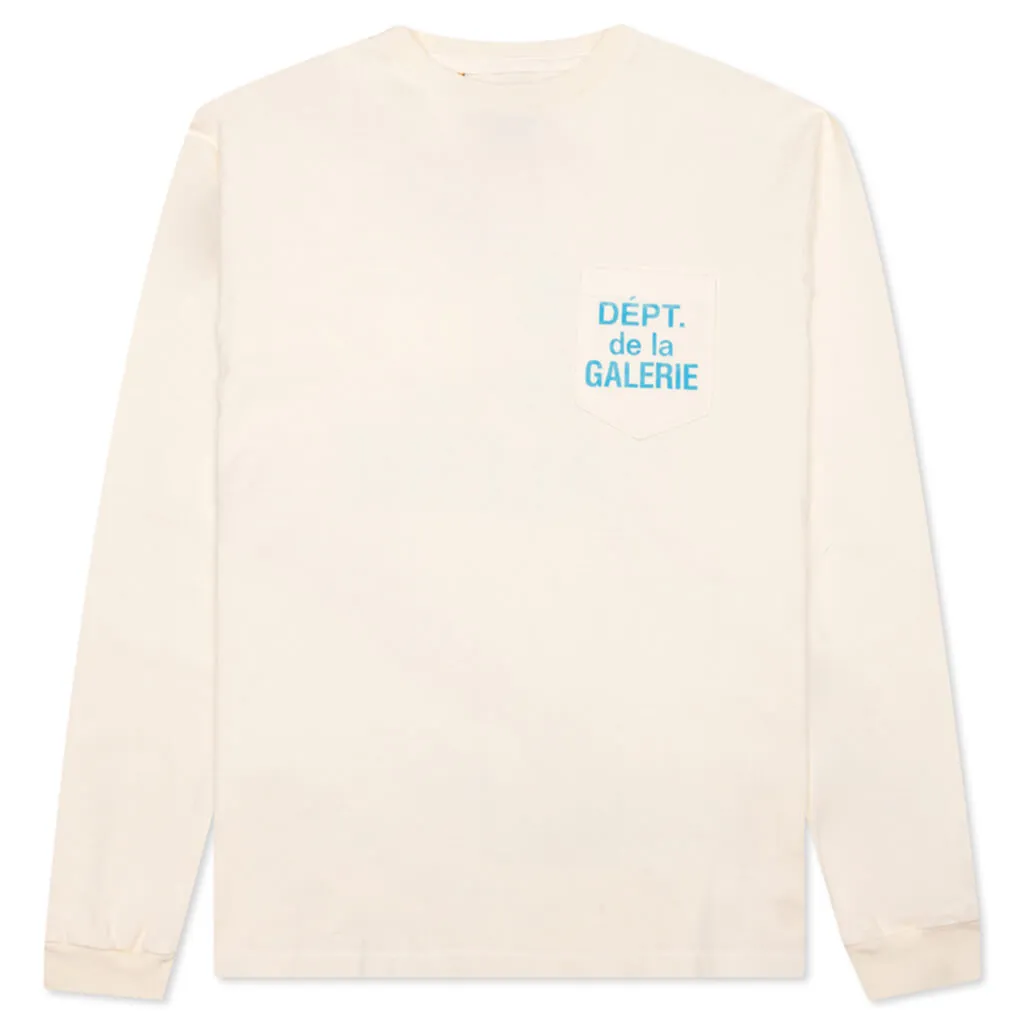 Dept De La Galerie L/S Tee - Cream