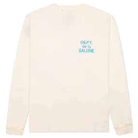 Dept De La Galerie L/S Tee - Cream