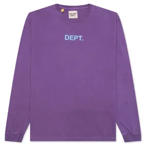 Dept L/S Tee - Purple