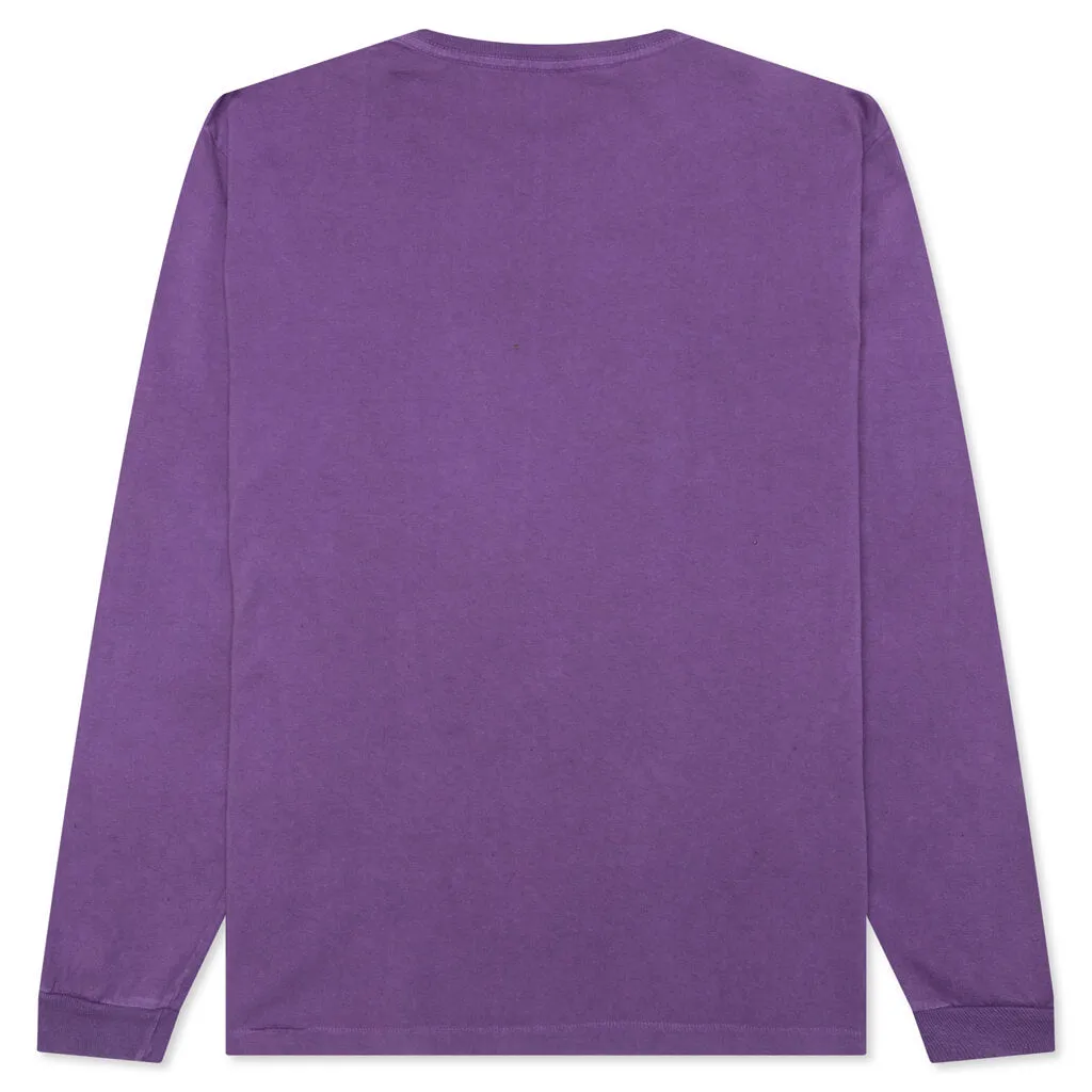 Dept L/S Tee - Purple