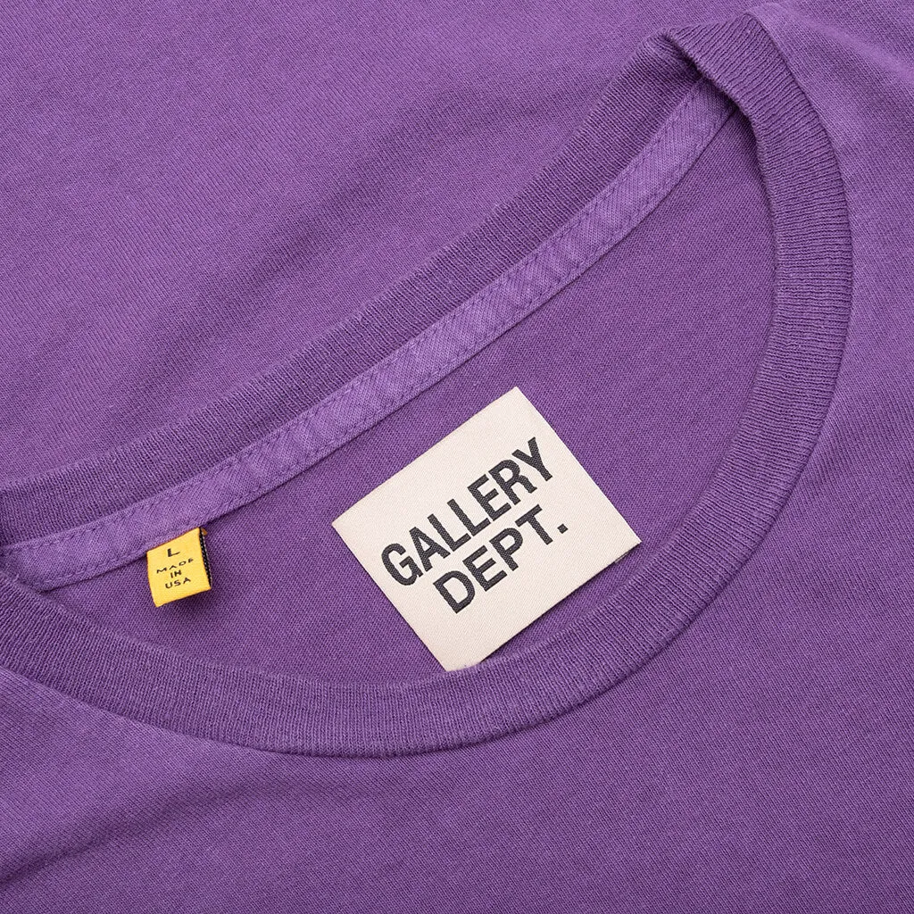 Dept L/S Tee - Purple