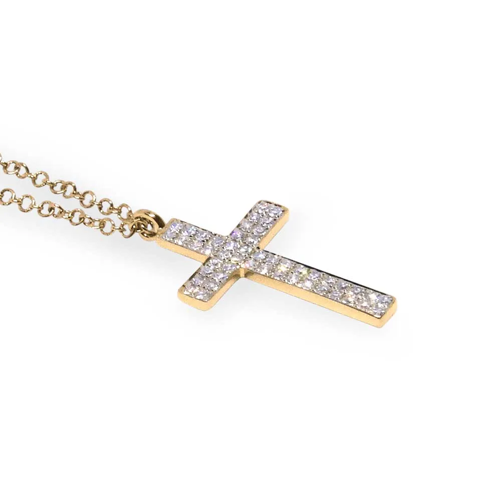 Diamond Cross Necklace