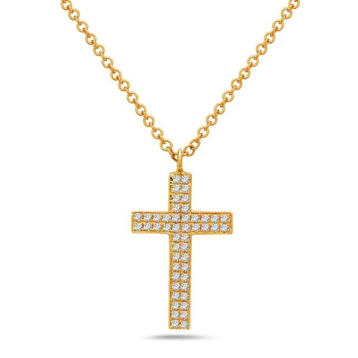 Diamond Cross Necklace