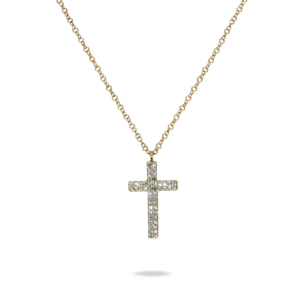 Diamond Cross Necklace