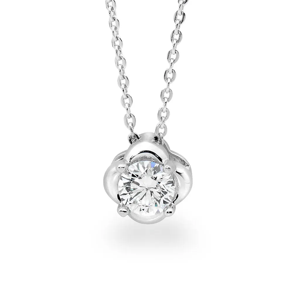 Diamond Slider Necklace