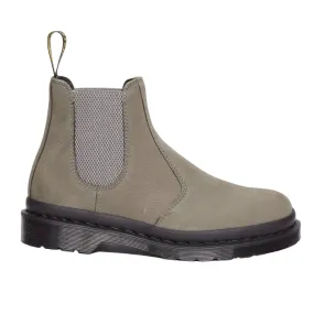 Dr. Martens Chelsea boot 2976 in worked nubuck 31130059 nickel gray