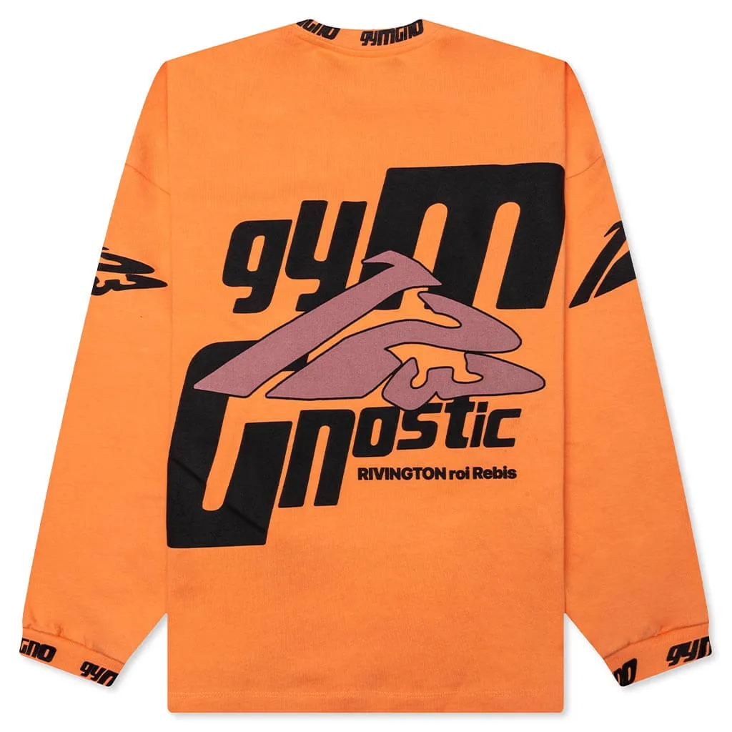 Fasting For Faster L/S Tee - Orange