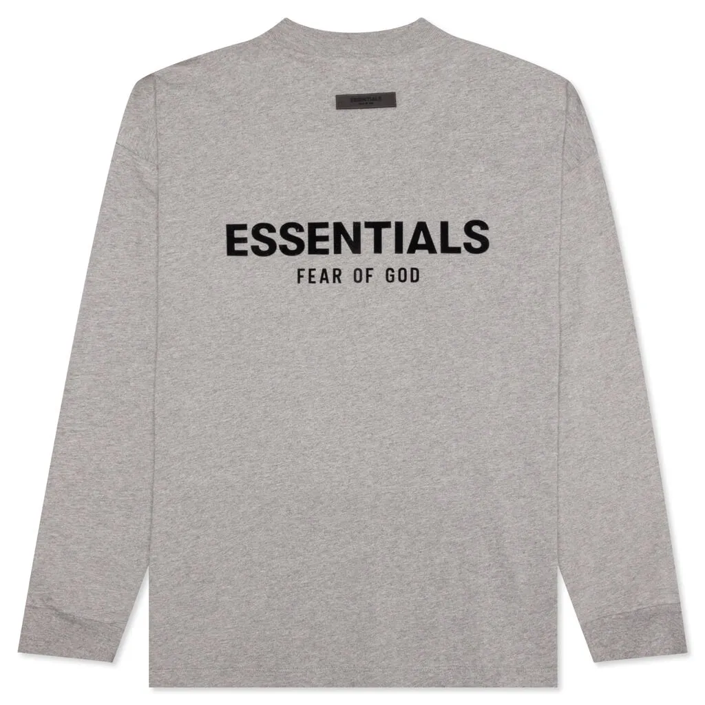 Fear Of God Essentials L/S Tee - Dark Oatmeal