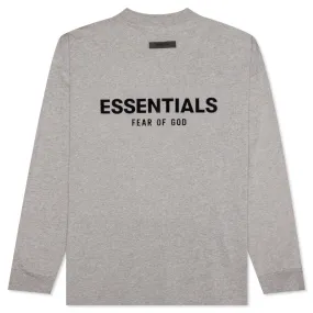 Fear Of God Essentials L/S Tee - Dark Oatmeal