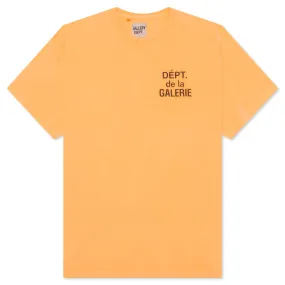 French Tee - Fluorescent Orange