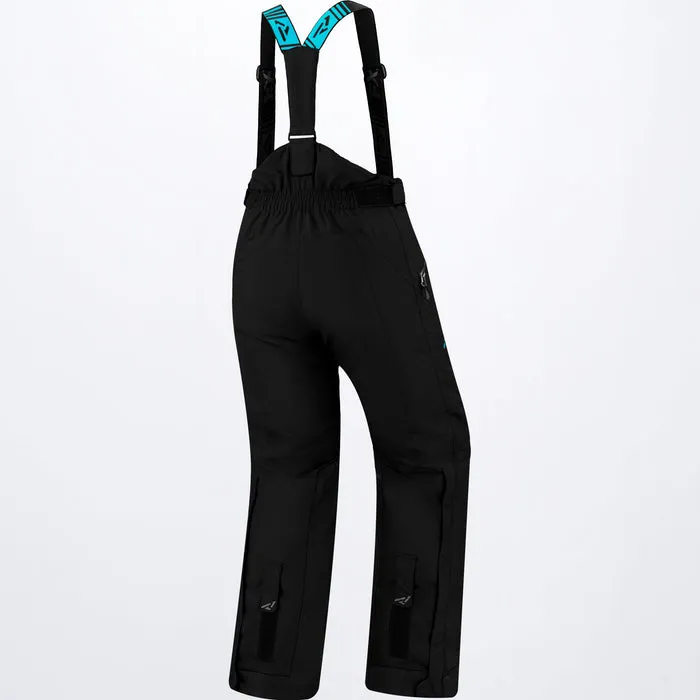 FXR Women's Fresh Pant Black/Sky Blue