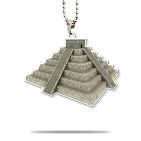 Gearhuman 3D Mayan Pyramid Car Hanging