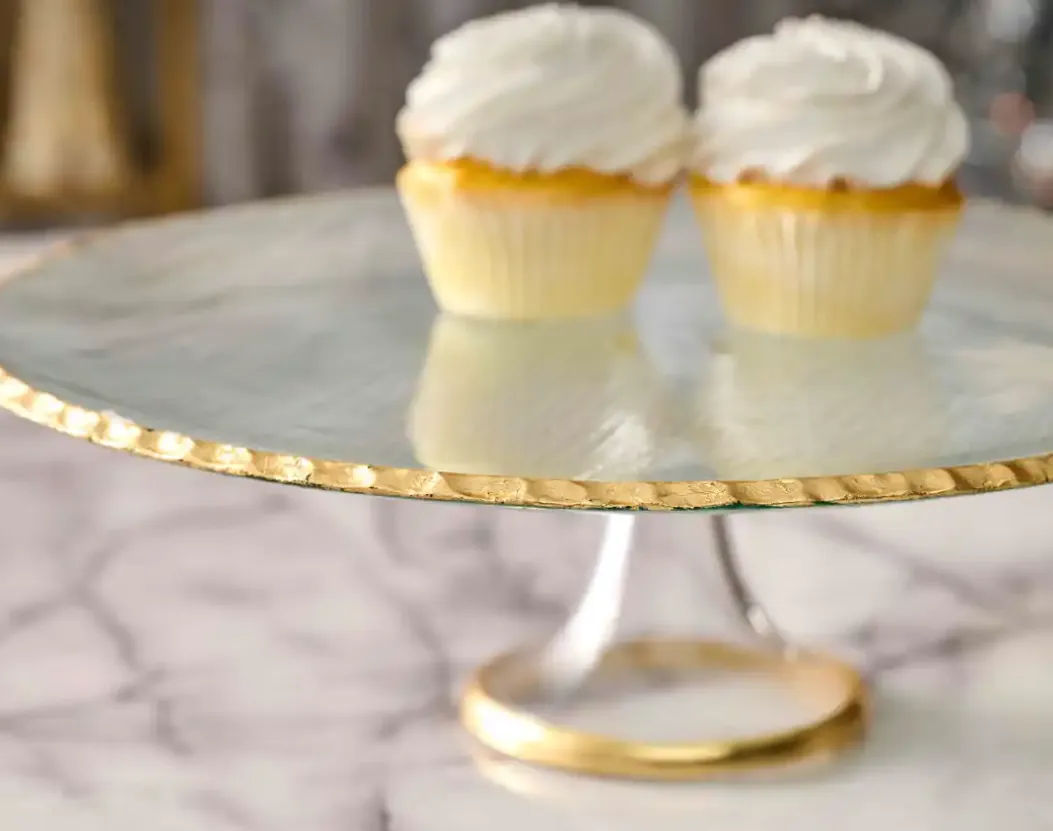 Gold Edge Cake Stand