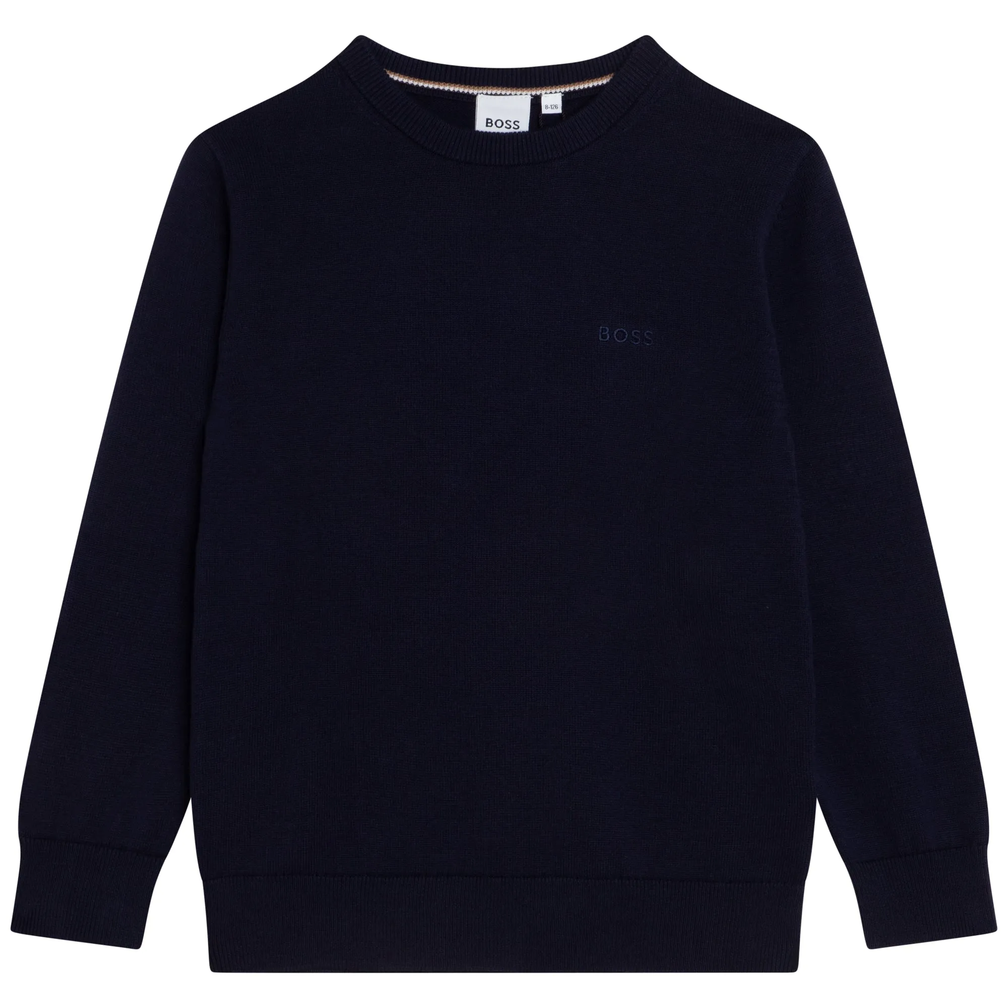 Hugo Boss Boys Sweater Embroidery _Navy J25M49-849